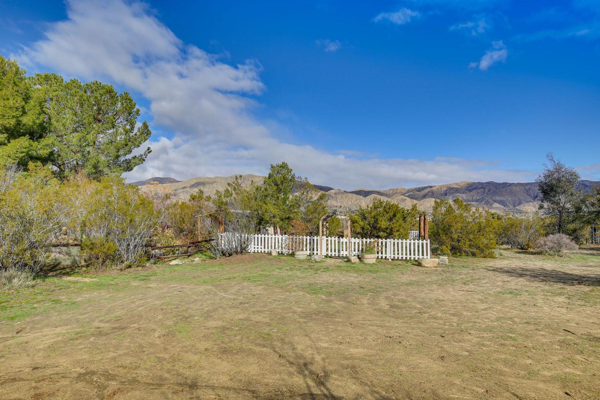 Mountain-View Morongo Valley Cabin Quiet Setting! Villa Exterior photo